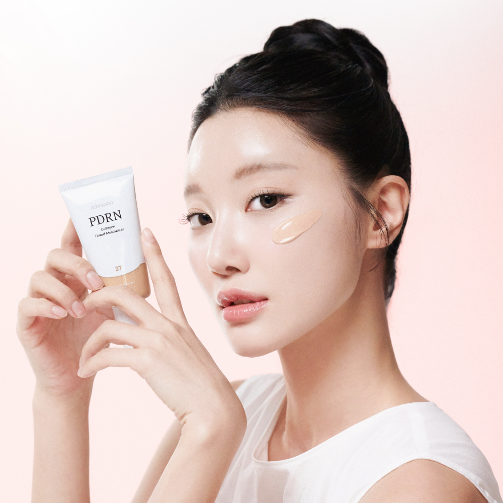 Veido kremas su atspalviu "PDRN Collagen Tinted Moisturizer No.23 Aura" 50 ml