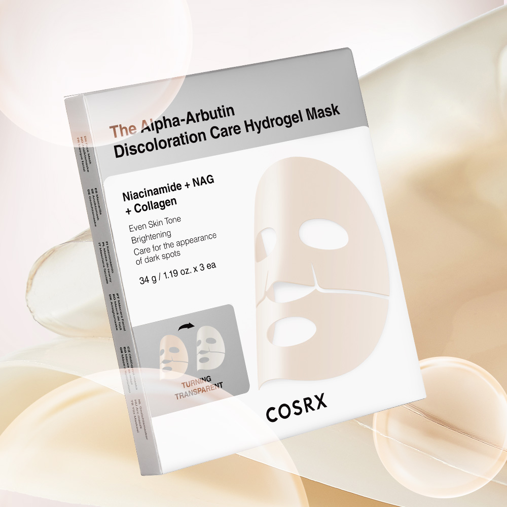 The Alpha-Arbutin Discoloration Care Hydrogel Mask