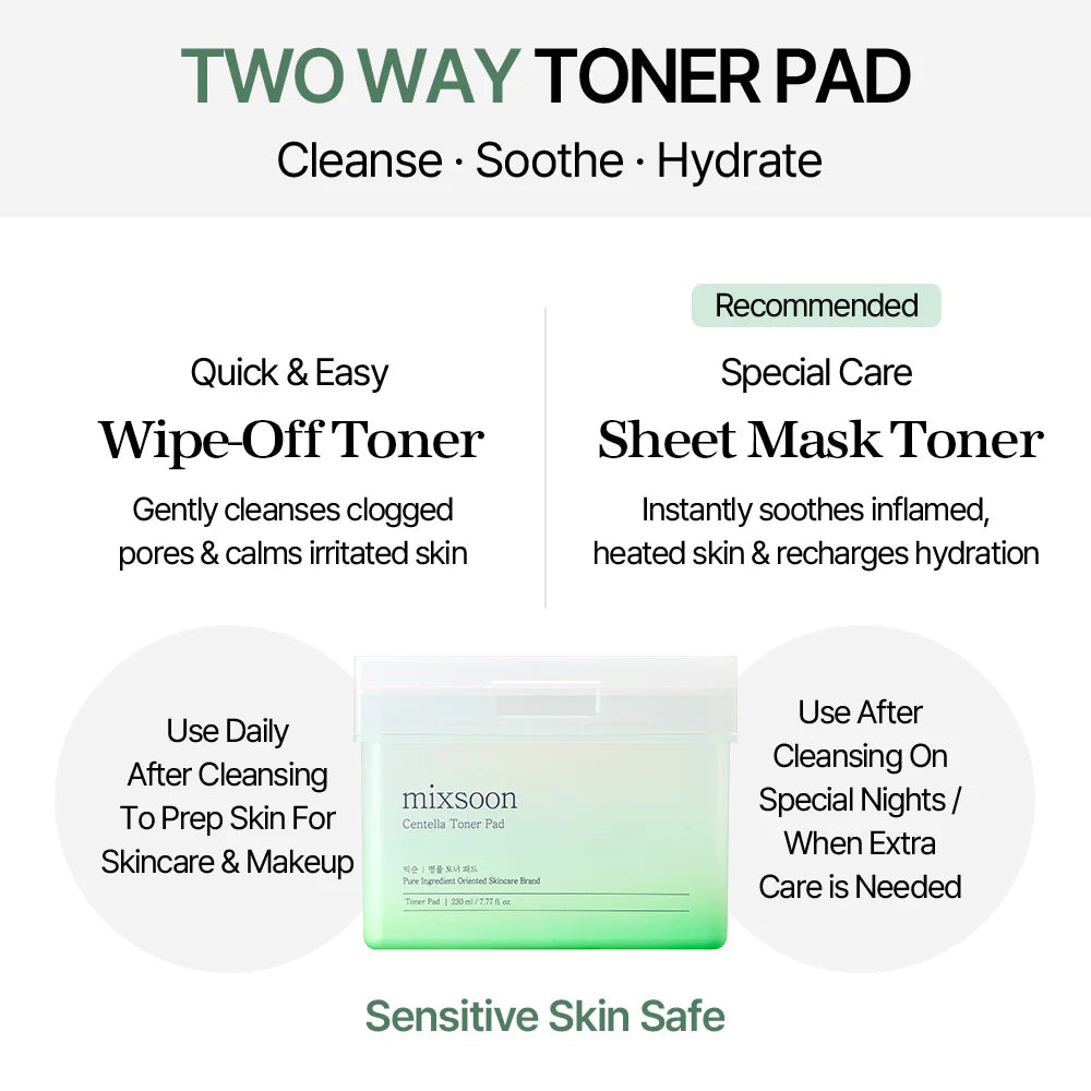 Centella Toner Pads, 120 pcs