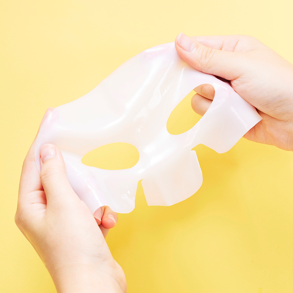 Hydrogel Facial Mask with Snail Mucin "Advanced Snail Mucin Glass Glow Hydrogel Mask"
