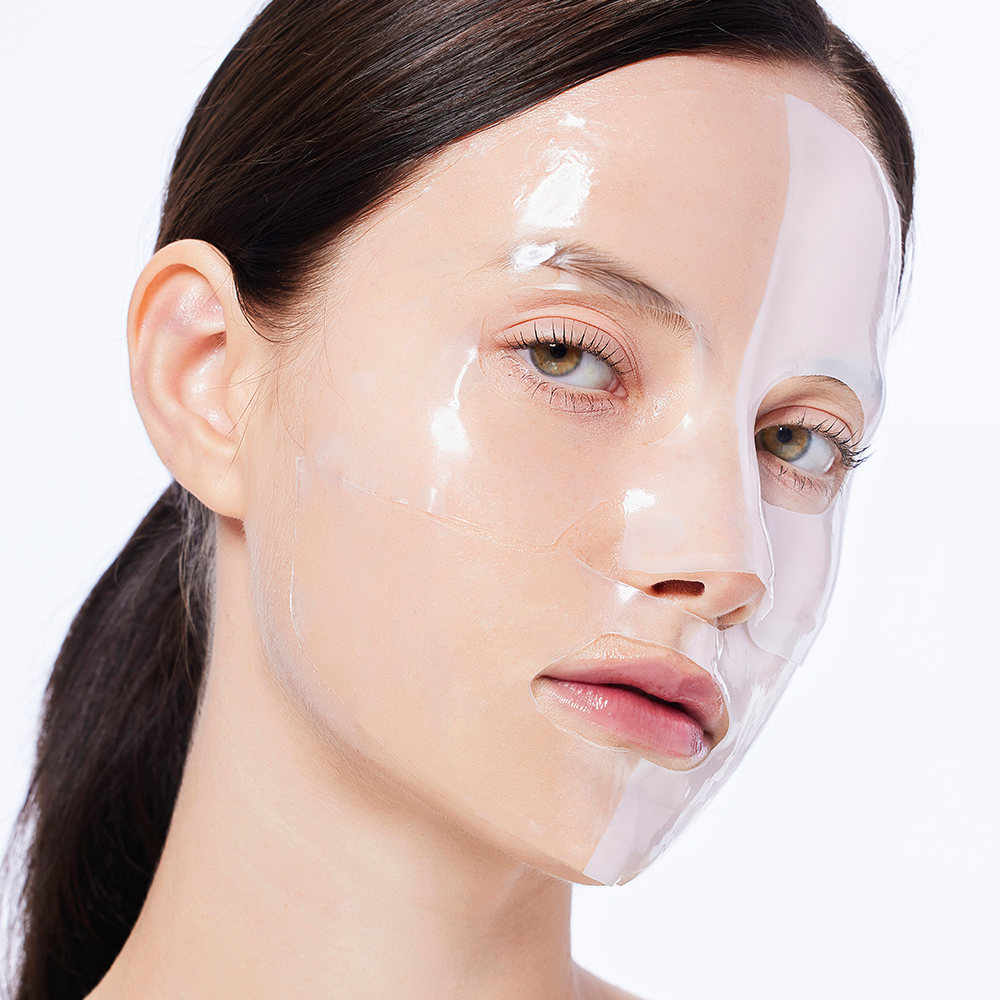 Hydrogel Facial Mask with Snail Mucin "Advanced Snail Mucin Glass Glow Hydrogel Mask"