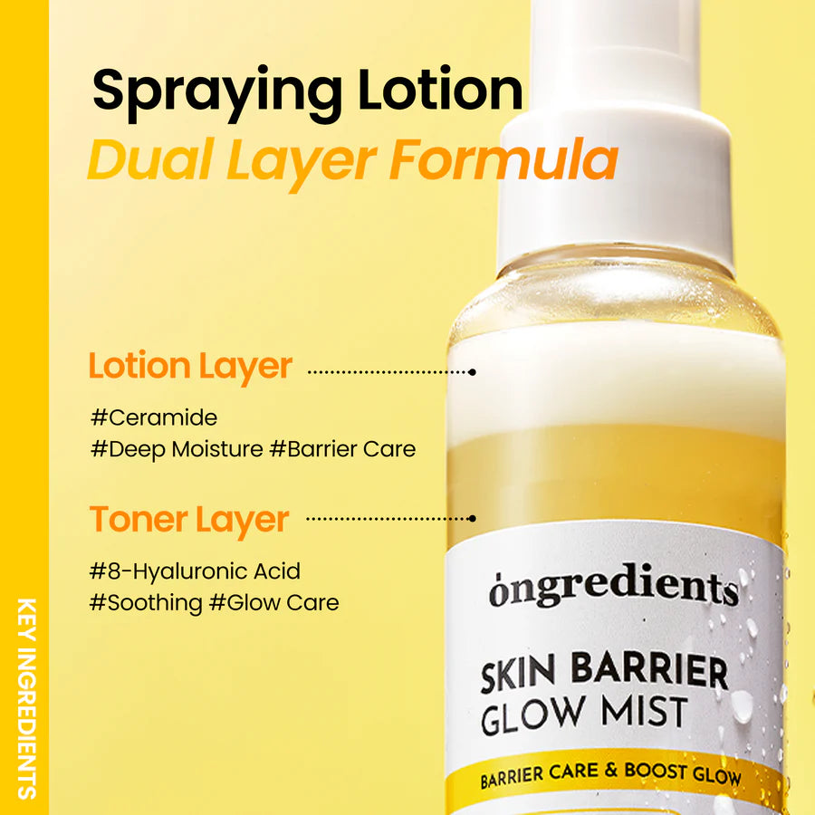 Dual-Phase Facial Mist "Skin Barrier Glow Mist", 100 ml