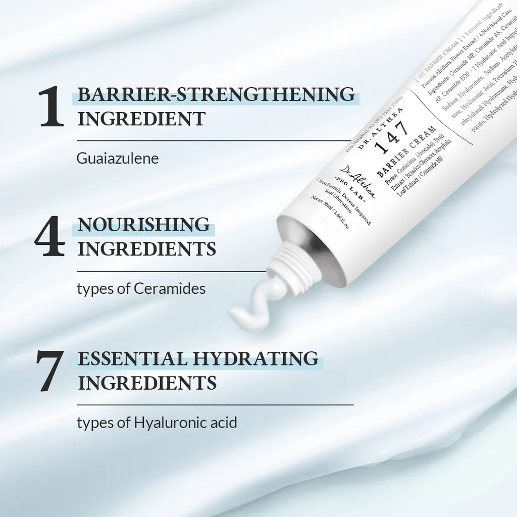 Intensely Soothing Facial Cream "147 Barrier Cream", 50 ml