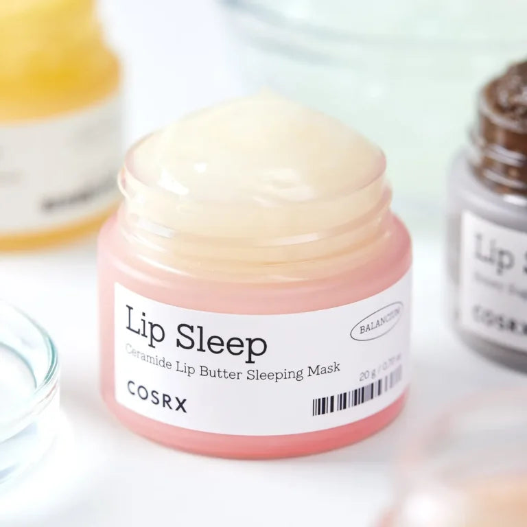 Lip mask with shea butter "Balancium Ceramide Lip Butter Sleeping mask", 20 g