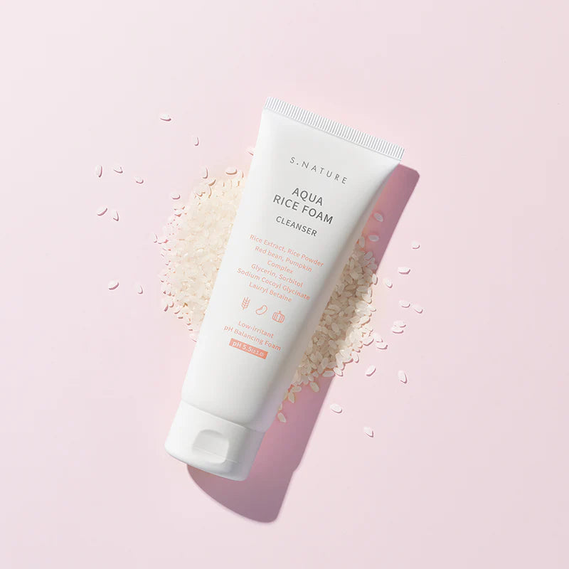 Foaming Face Cleanser "Aqua Rice Foam Cleanser", 80 ml