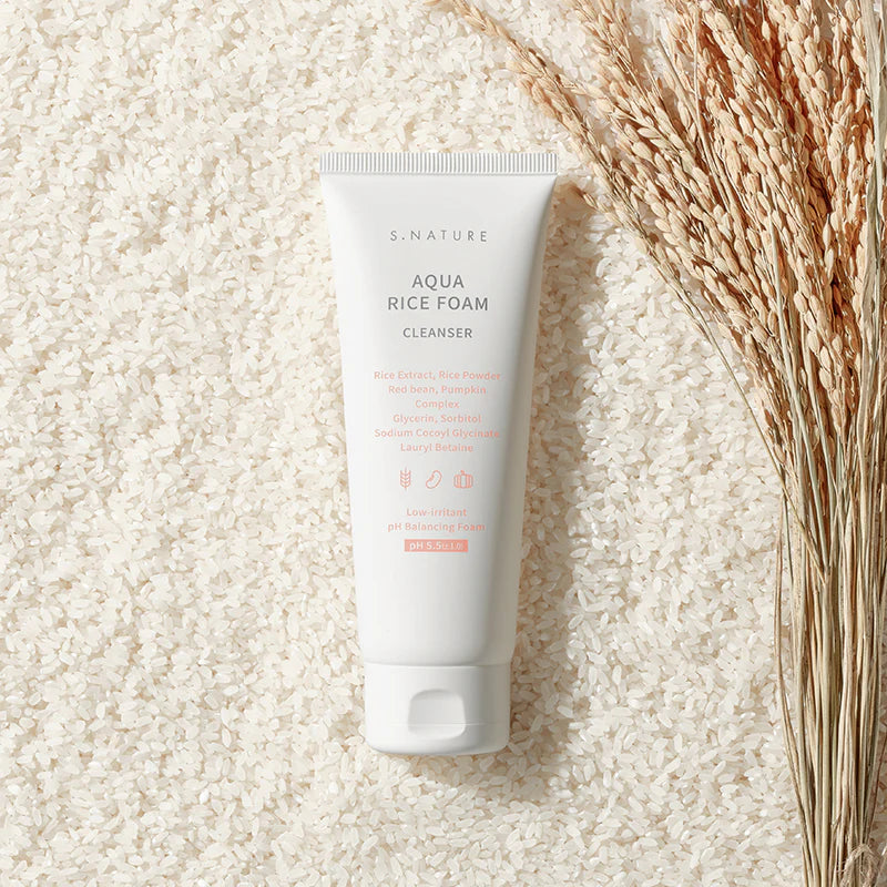 Foaming Face Cleanser "Aqua Rice Foam Cleanser", 80 ml