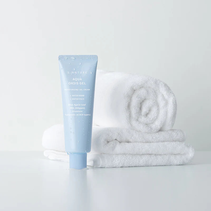 "Aqua Oasis Moisturizing Gel" hydrating facial cream, 80 ml