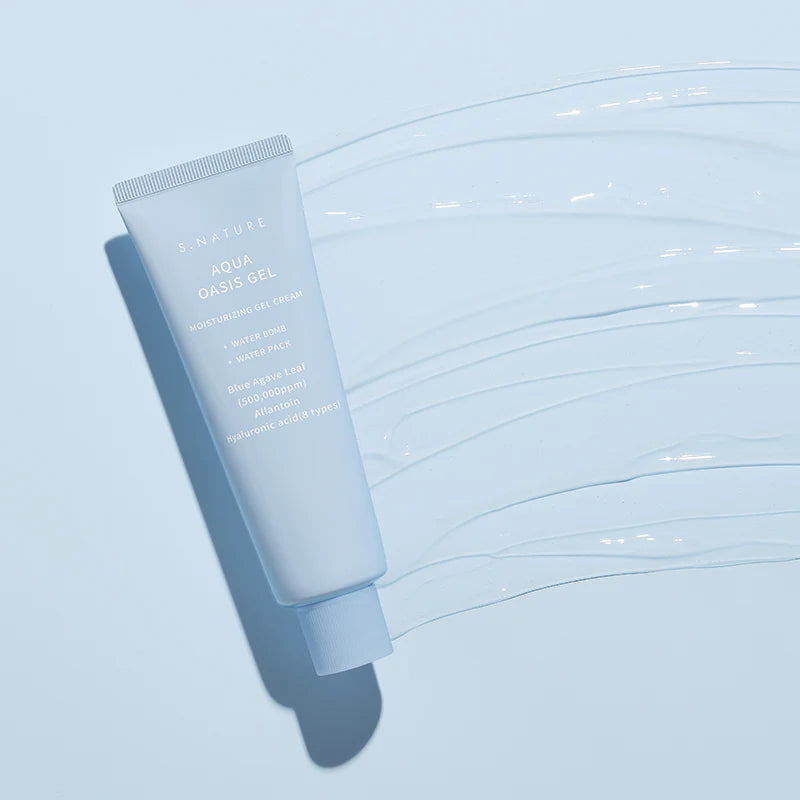 "Aqua Oasis Moisturizing Gel" hydrating facial cream, 80 ml