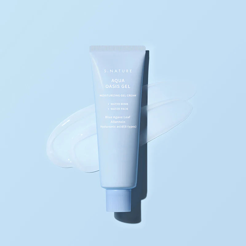 "Aqua Oasis Moisturizing Gel" hydrating facial cream, 80 ml