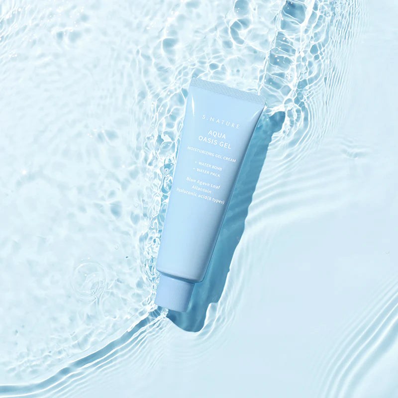 "Aqua Oasis Moisturizing Gel" hydrating facial cream, 80 ml