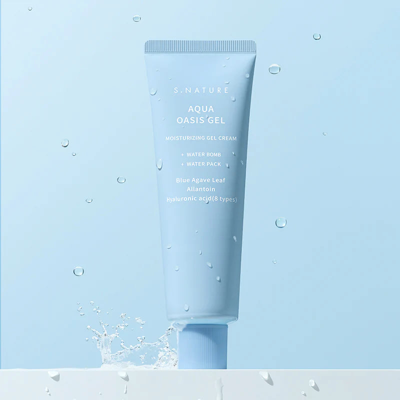"Aqua Oasis Moisturizing Gel" hydrating facial cream, 80 ml