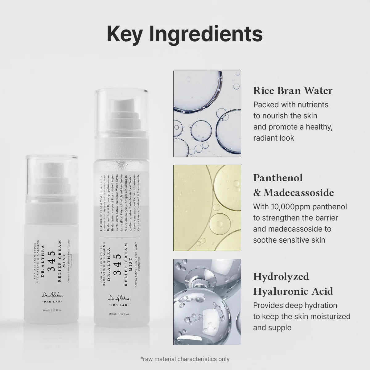 Two-Phase Facial Mist "345 Relief Cream Mist", 100 ml