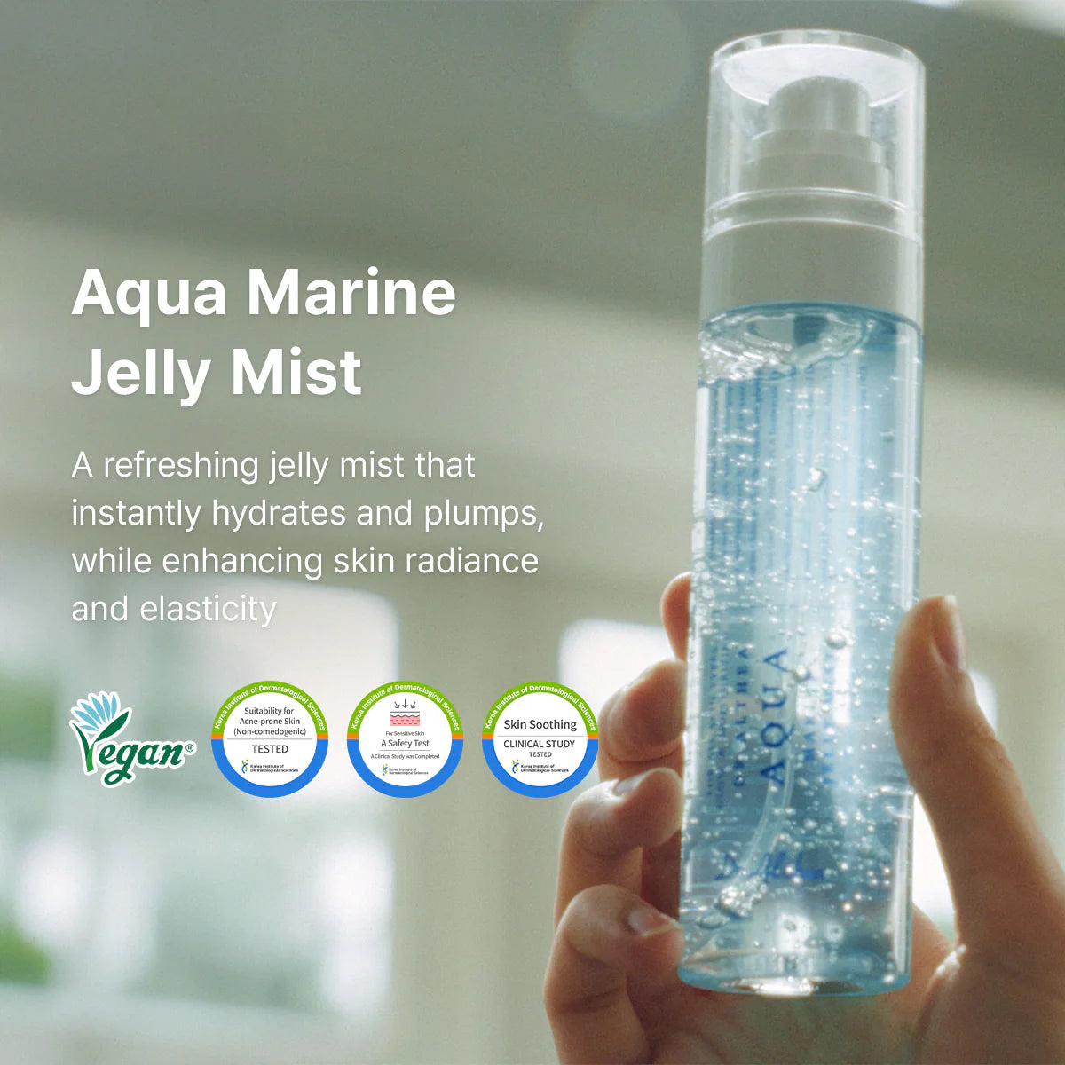 Jelly Texture Face Mist "Aqua Marine Jelly Mist", 100 ml