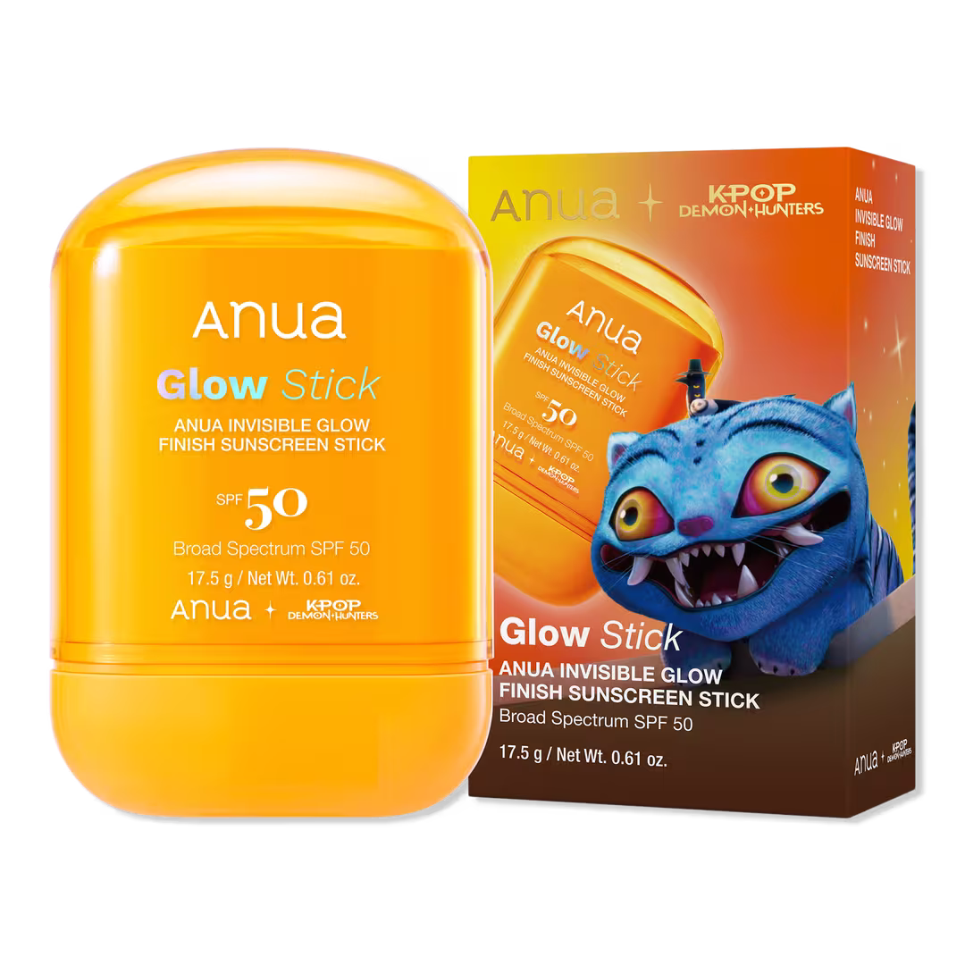 Apsauginis pieštukas nuo saulės "K-Pop Demon Hunters Invisible Glow Finish Sunscreen Stick", 18 g