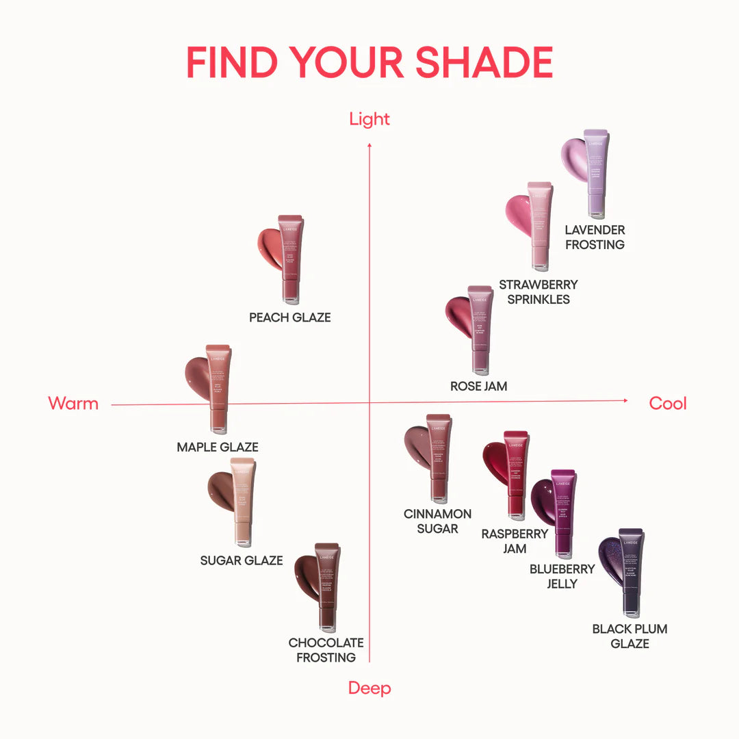 Lūpų balzamas - serumas su atspalviu "Glaze Craze Tinted Lip Serum (Sugar Glaze)", 12 g