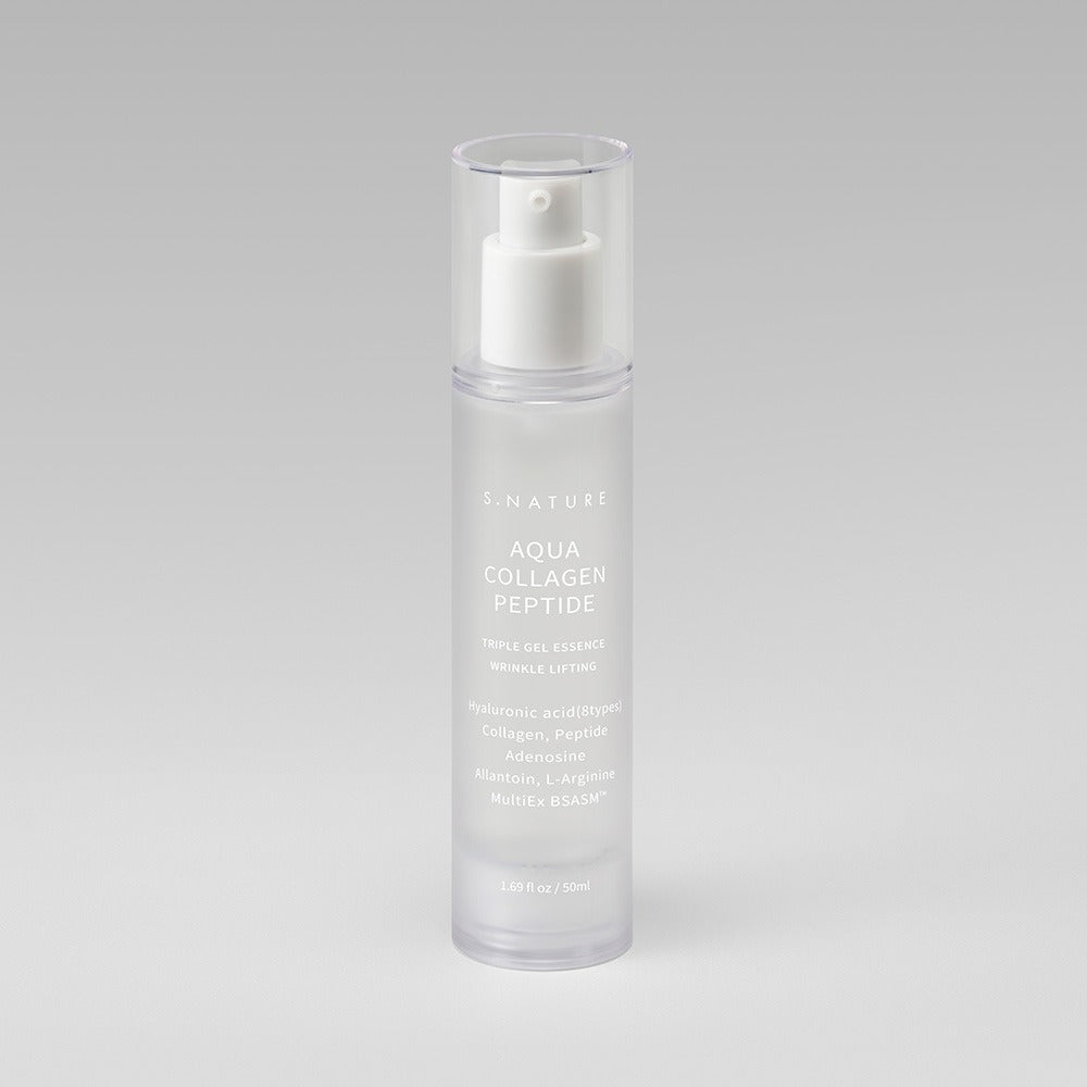 Elasticity-boosting facial essence "Aqua Collagen Peptide Triple Gel Essence", 50 ml