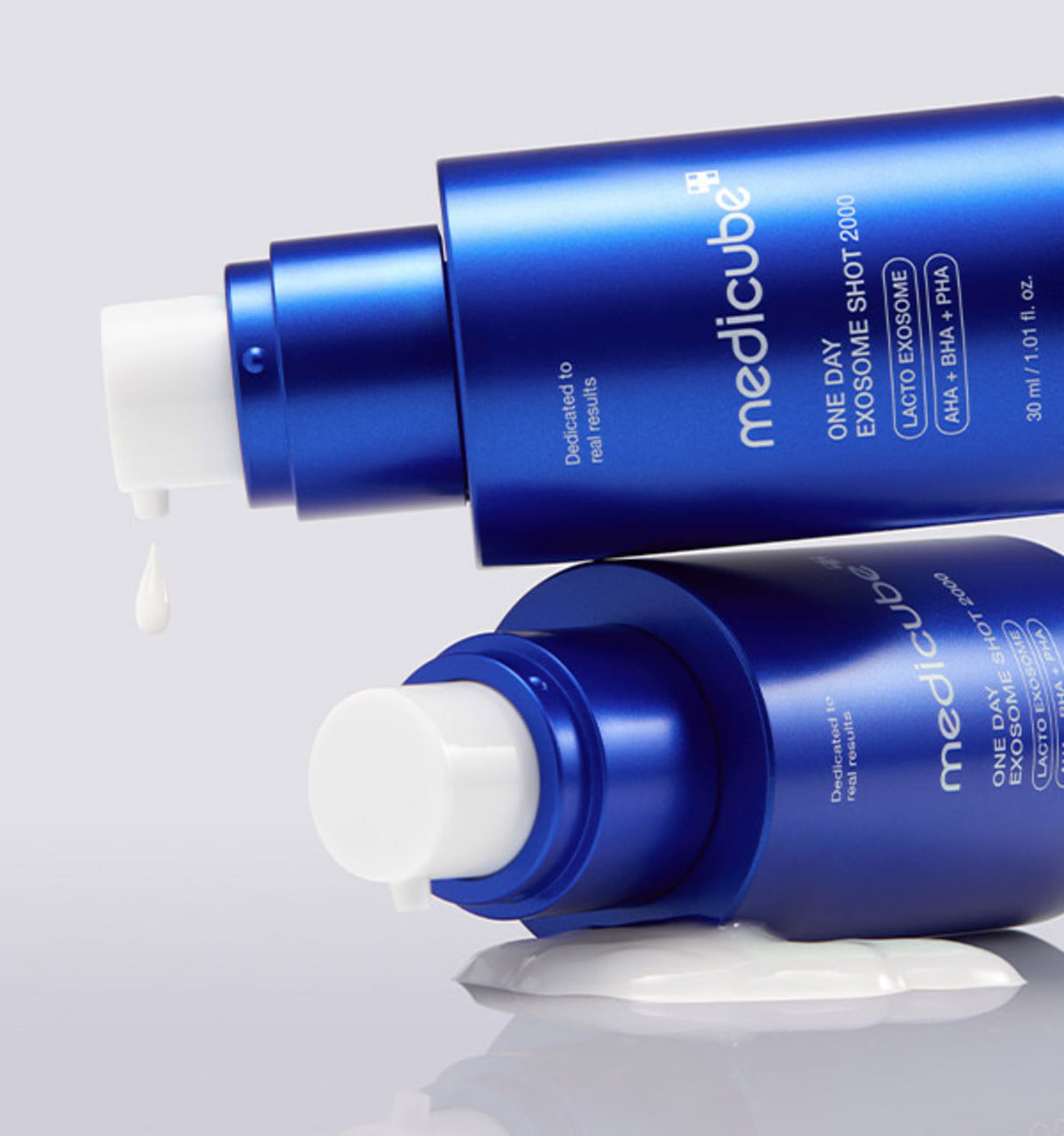Pore-tightening facial serum with microneedles "One Day Exosome Shot Pore Ampoule 2000", 30 ml