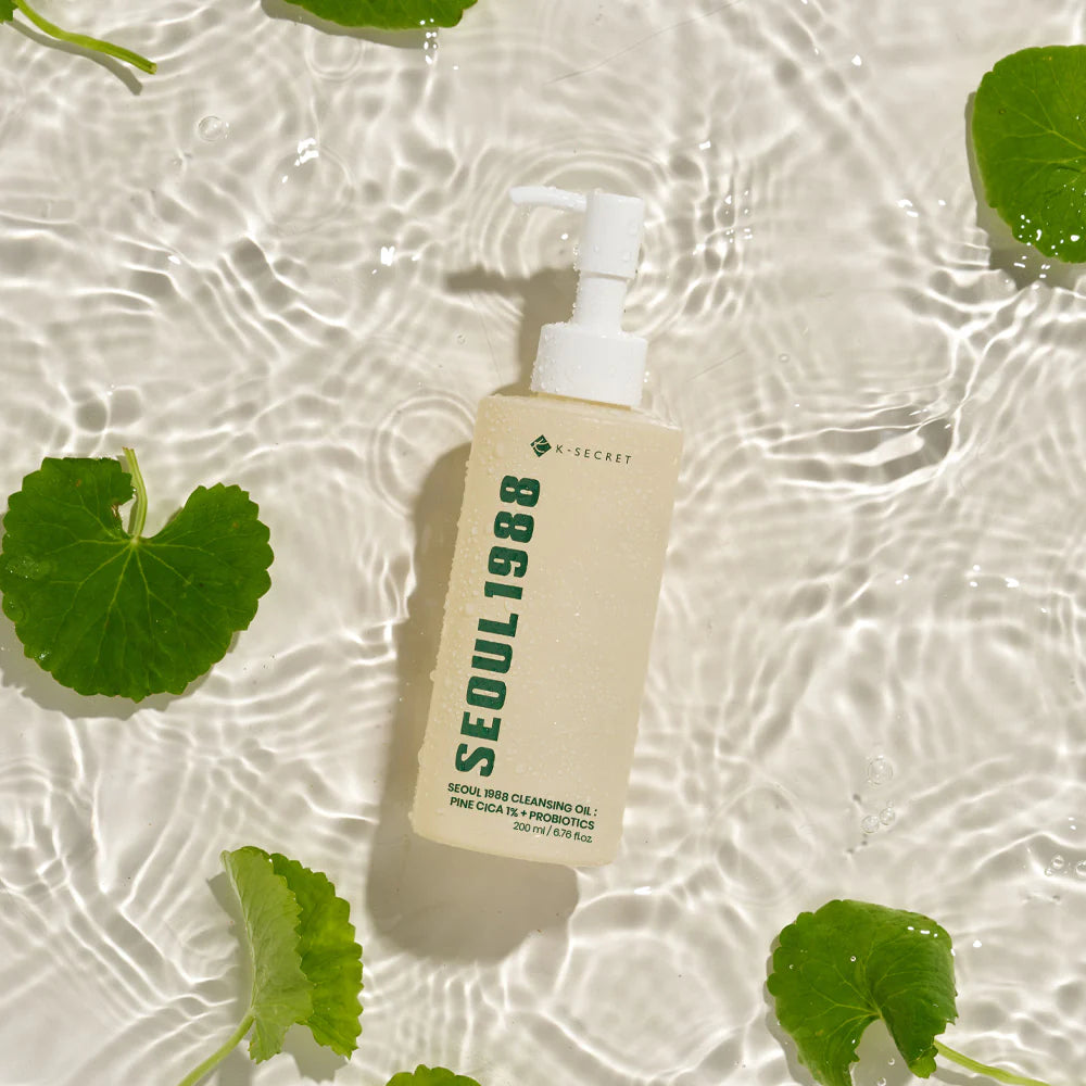 SEOUL 1988 Cleansing Oil: Pine Cica 1% + Probiotics, 200 ml