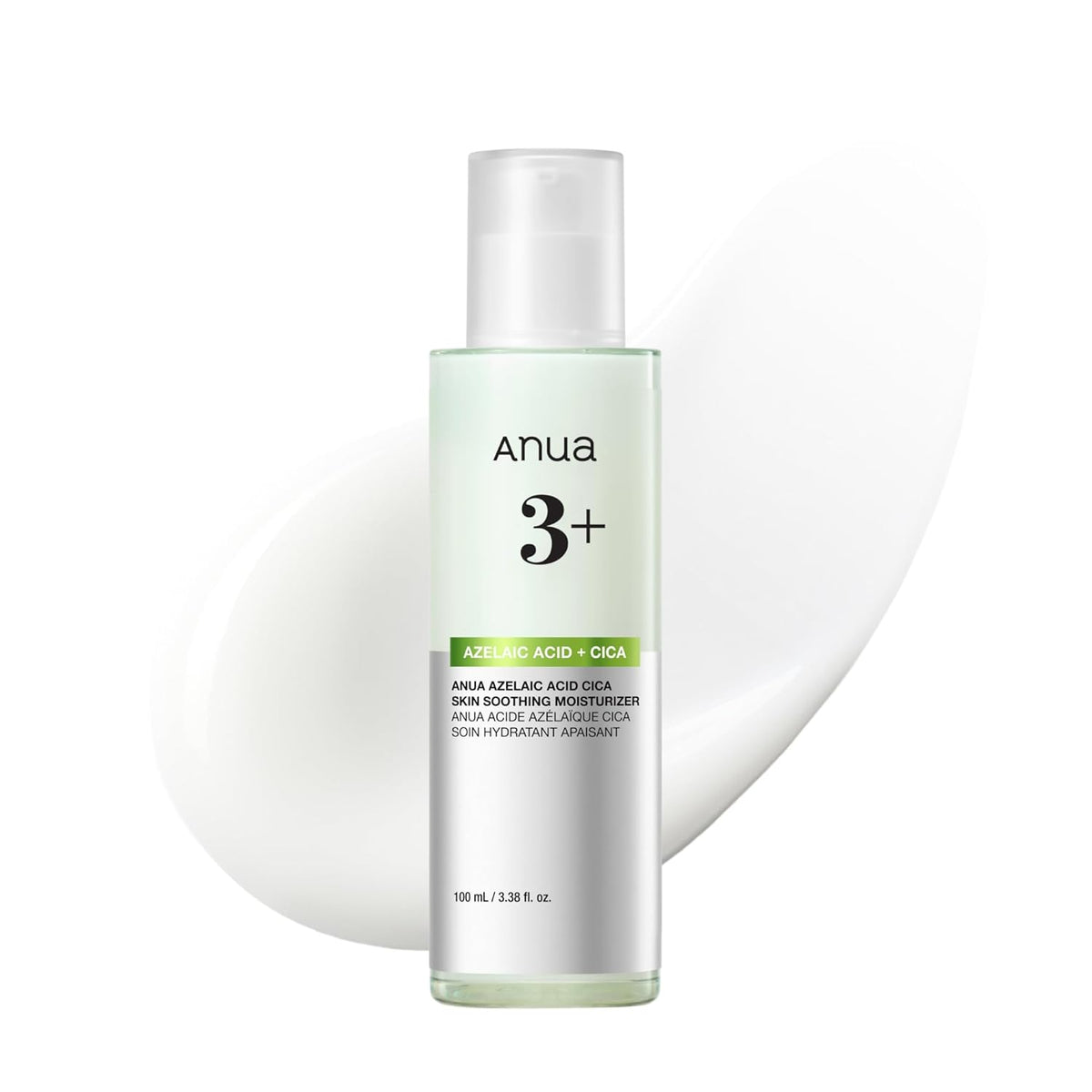 Raminamasis kremas raustančiai odai su 3 % azelaino rūgštimi "Azelaic Acid Cica Skin Soothing Moisturizer", 100 ml
