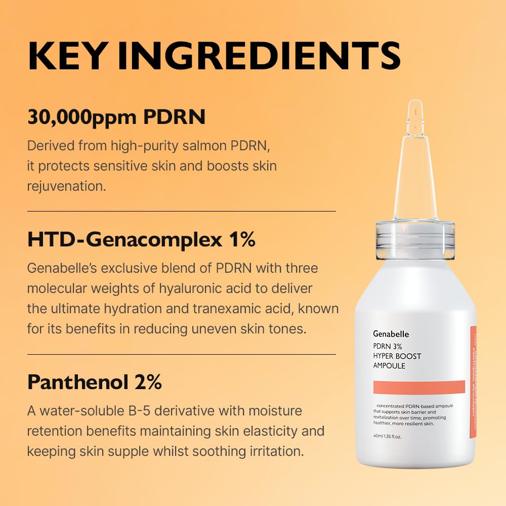 PDRN 3% Hyper Boost Ampoule, 40 ml