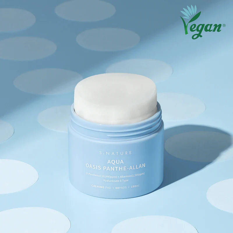 Toner pads "Aqua Oasis Panthe-Allan Calming Pad", 60 pcs.