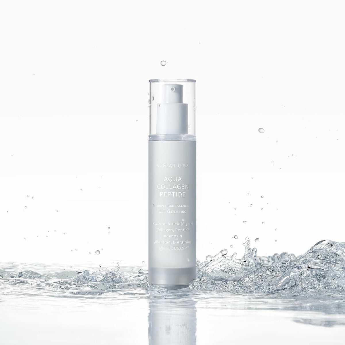 Elasticity-boosting facial essence "Aqua Collagen Peptide Triple Gel Essence", 50 ml