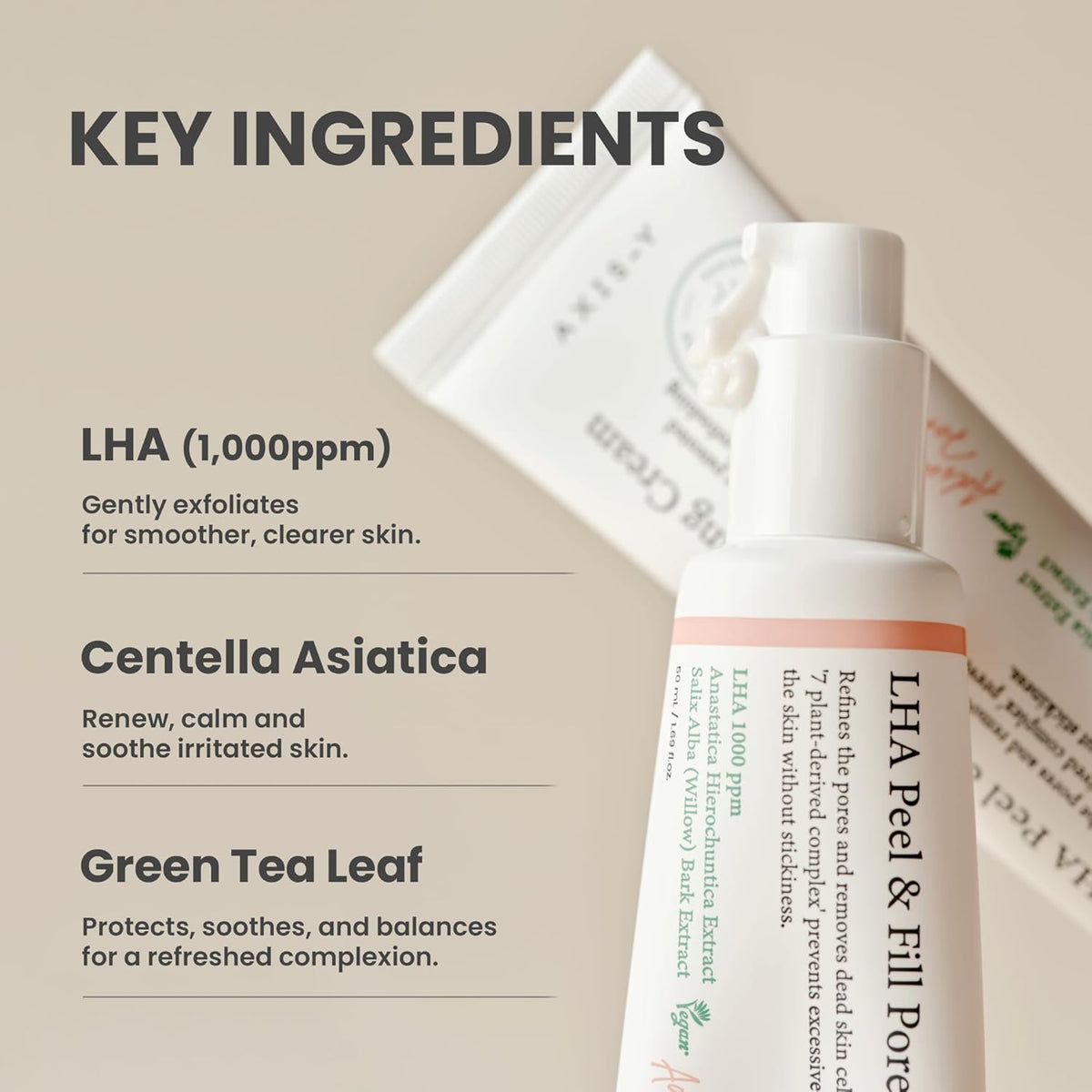 Pore-minimizing corrective cream "LHA Peel & Fill Pore Balancing Cream", 50 ml
