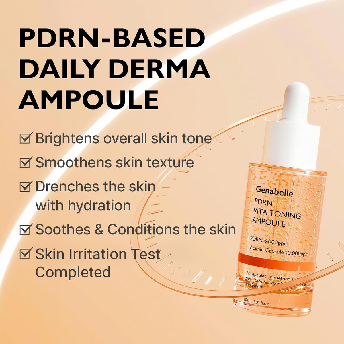 Face serum "PDRN Vita Toning Ampoule", 30 ml