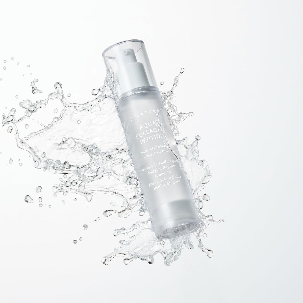 Elasticity-boosting facial essence "Aqua Collagen Peptide Triple Gel Essence", 50 ml