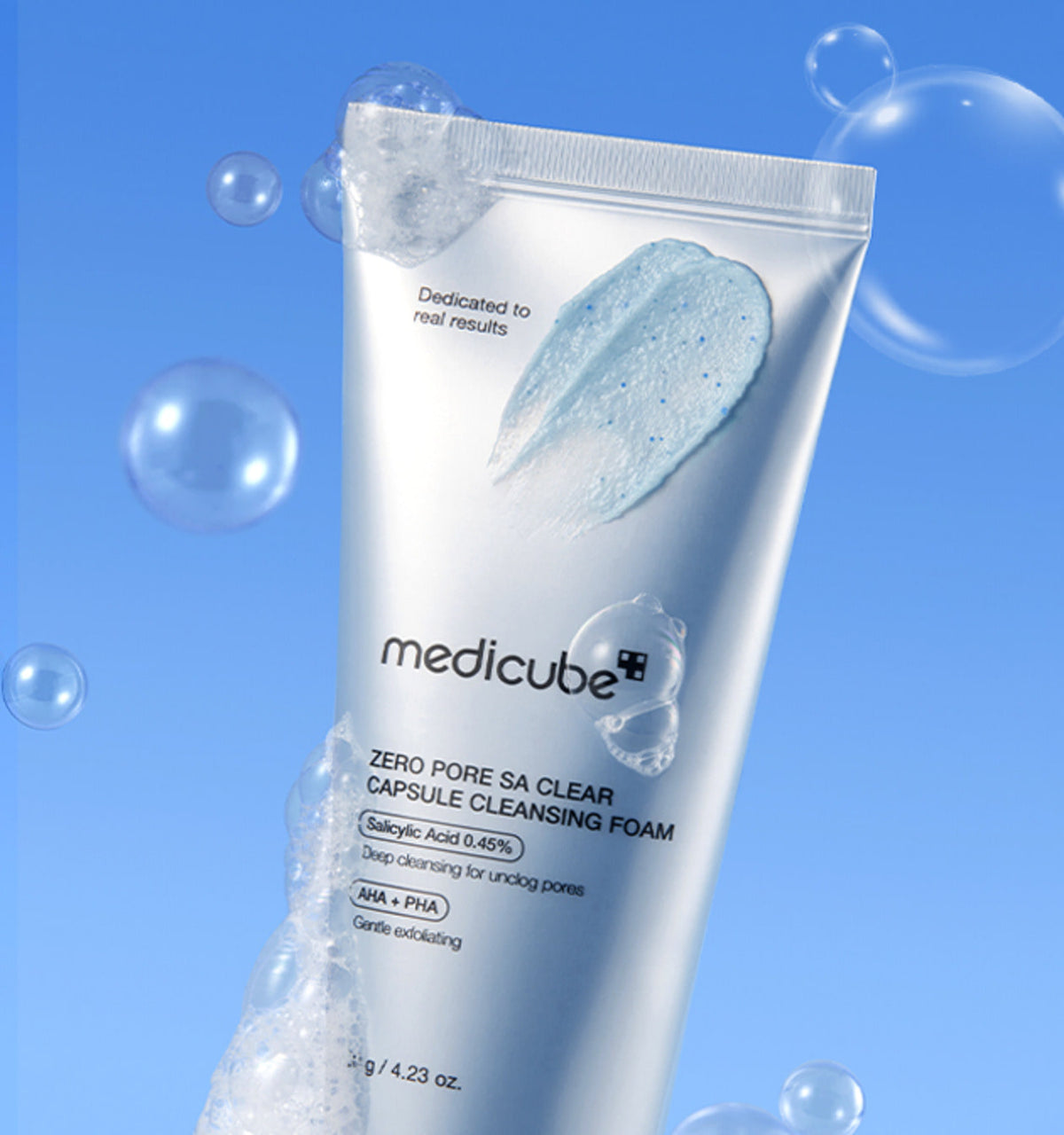 Veido prausimosi putos "Zero Pore Clearing Capsule Cleansing Foam", 120 g