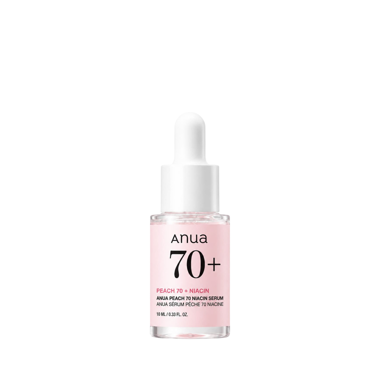 Skaistinamasis veido serumas su 70 % persikų ekstrakto ir 5 % niacinamido  "Peach 70 Niacin Serum Mini", 10 ml