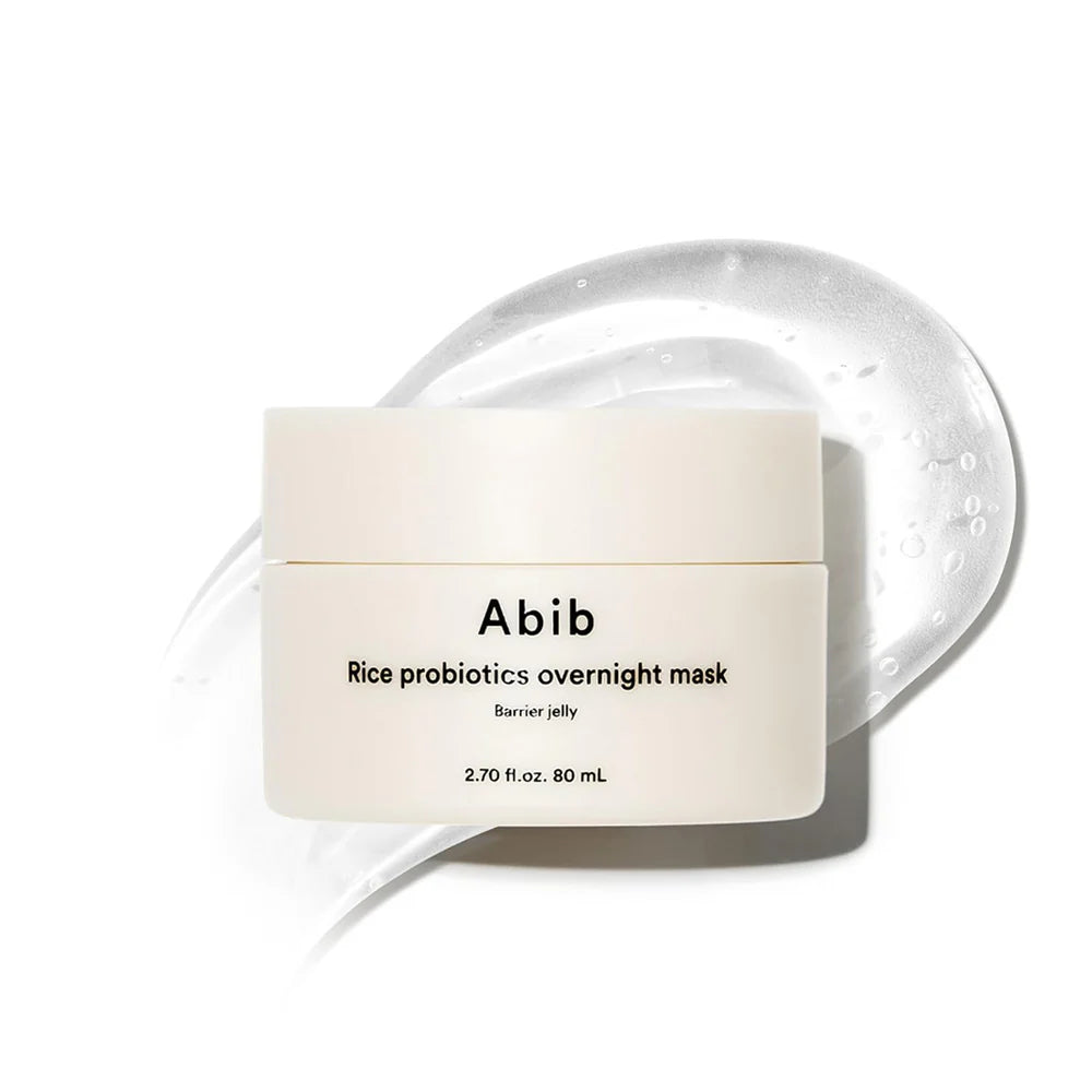 "Rice Probiotics Overnight Mask Barrier Jelly" Night Face Mask, 80 ml