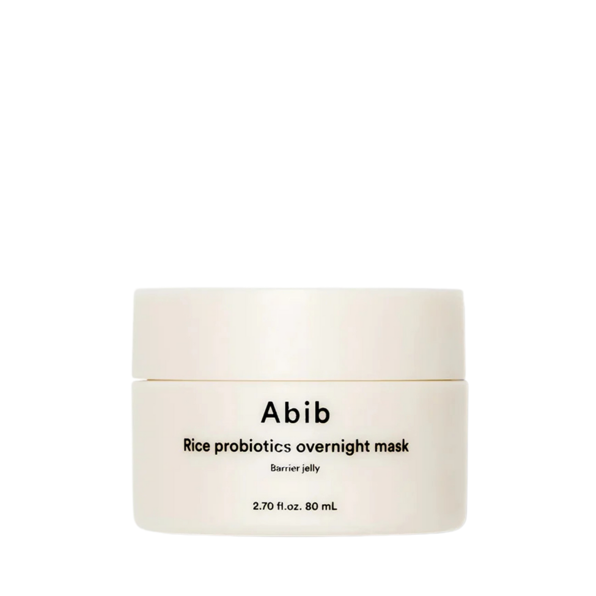 "Rice Probiotics Overnight Mask Barrier Jelly" Night Face Mask, 80 ml