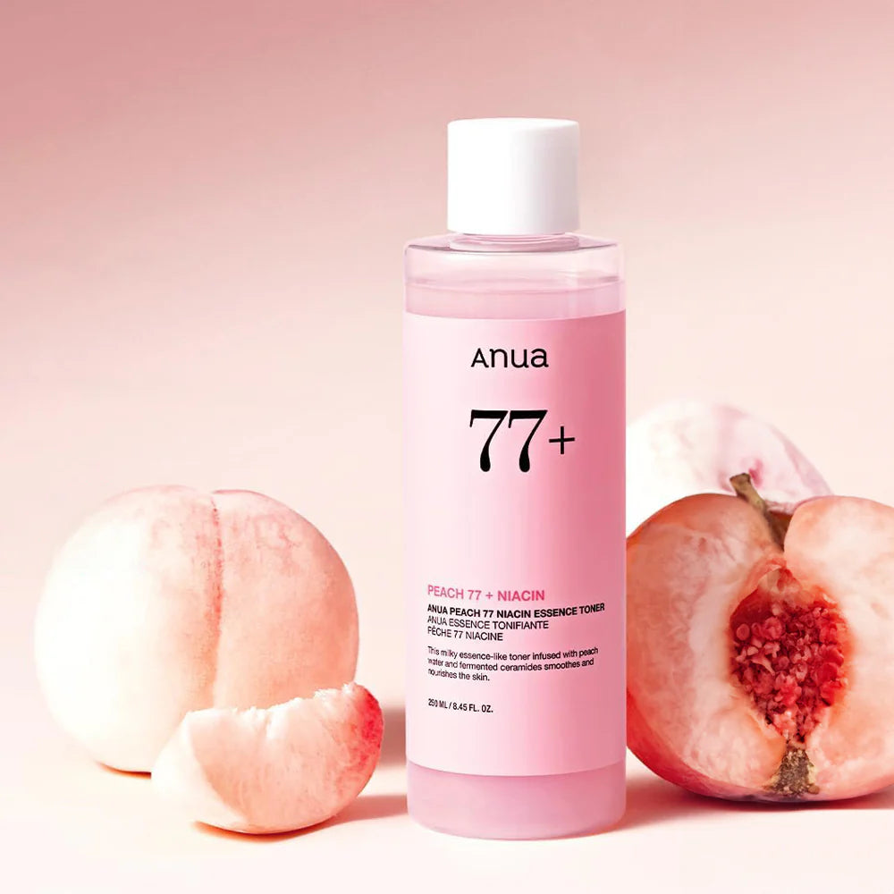 Moisturizing toner with peach extract "Peach 77 Niacin Essence Toner, 250 ml