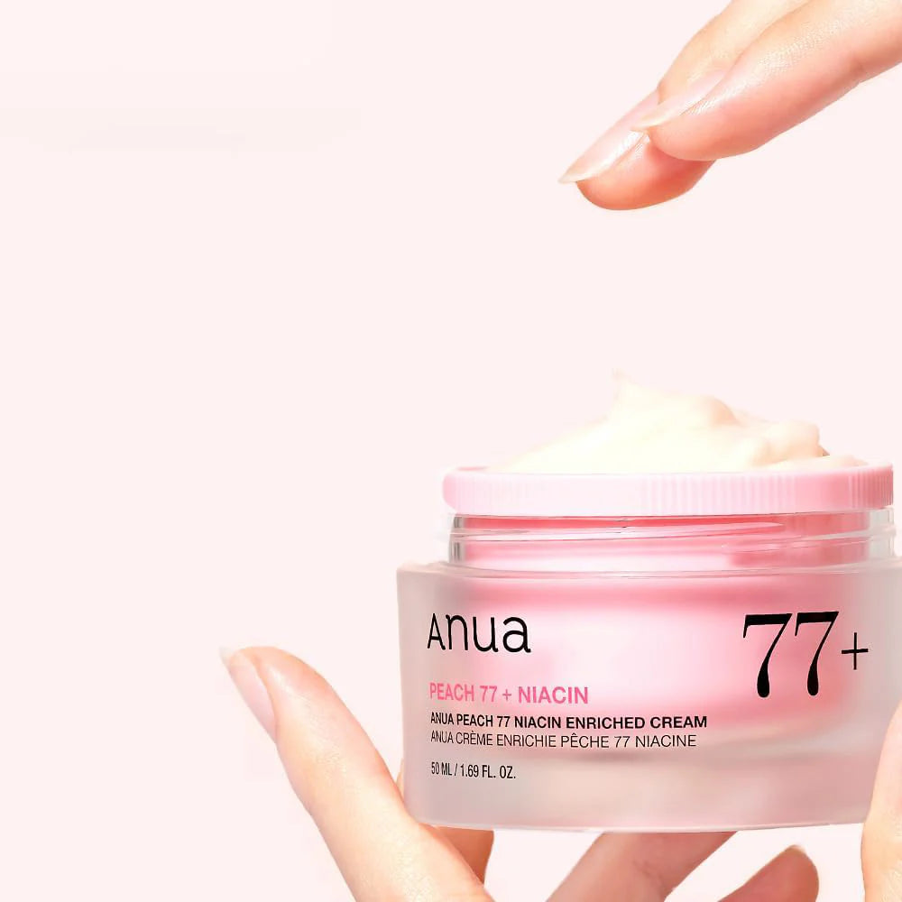 Veido kremas su persikų ekstraktu "Peach 77+ Niacin Enriched Cream", 50 ml