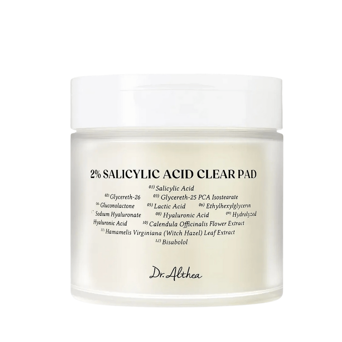 Šveičiamieji veido toniko padeliai su 2 % salicilo rūgštimi "2% Salicylic Acid Clear Pad", 65 vnt.