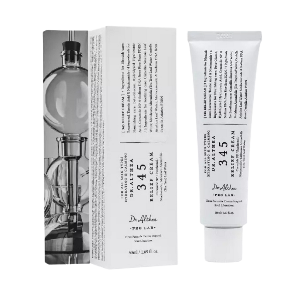 Restorative facial cream "345 Relief Cream", 50 ml