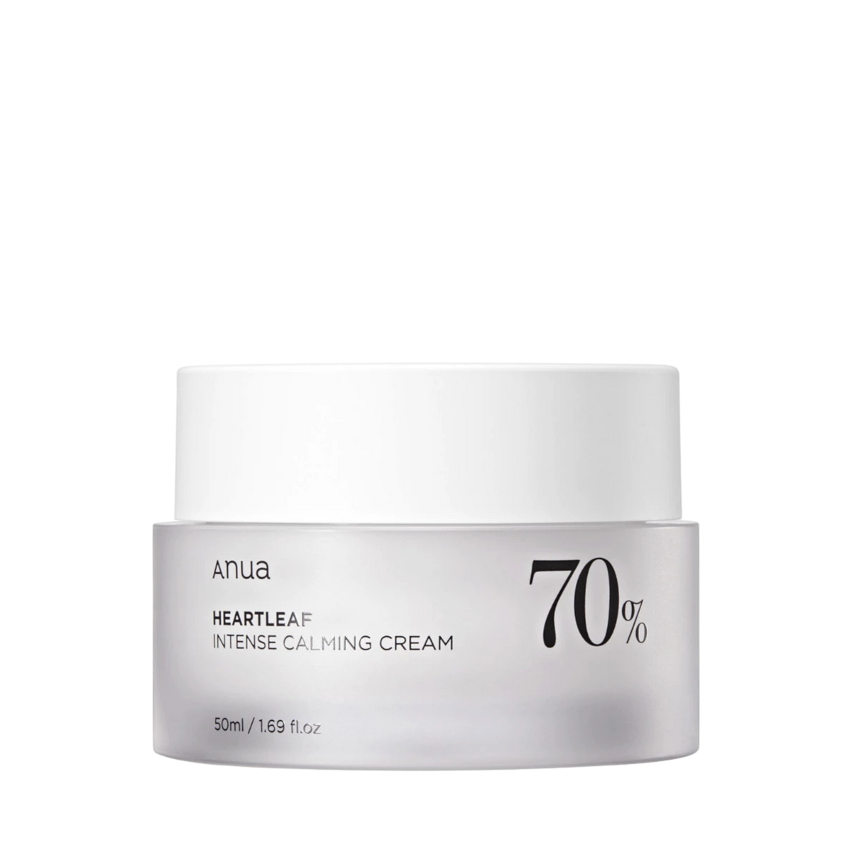Raminamasis veido kremas "Heartleaf 70% Intense Calming Cream", 50 ml