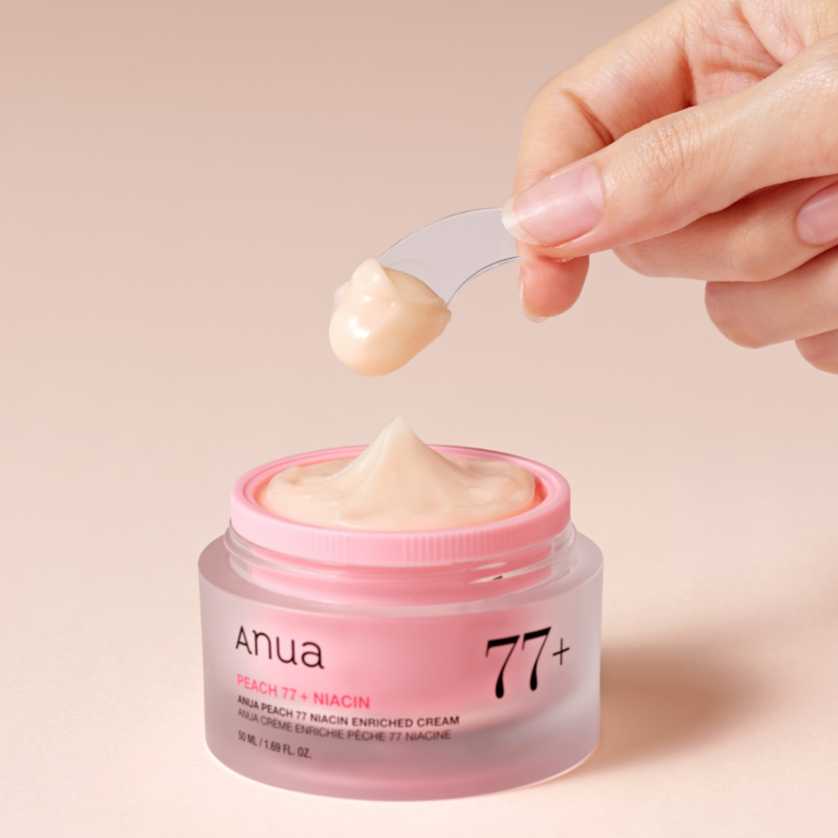 Veido kremas su persikų ekstraktu "Peach 77+ Niacin Enriched Cream", 50 ml