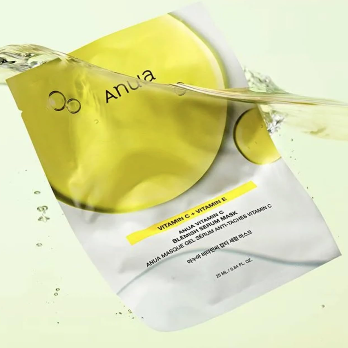 Skaistinanti lakštinė veido kaukė su vitaminu C "Vitamin C Blemish Serum Mask", 25 ml
