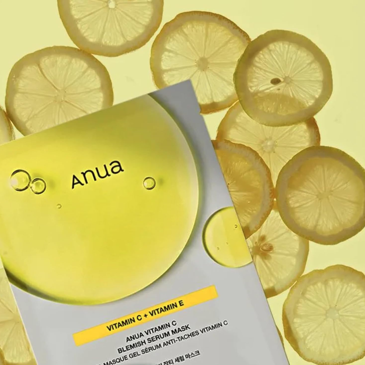 Skaistinanti lakštinė veido kaukė su vitaminu C "Vitamin C Blemish Serum Mask", 25 ml