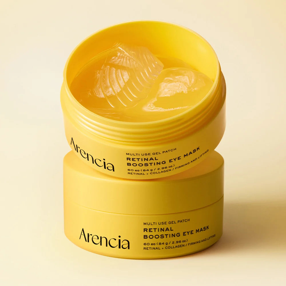 Stangrinamieji paakių padeliai su retinaliu ir peptidais "Retinal Boosting Eye Mask", 60 vnt.