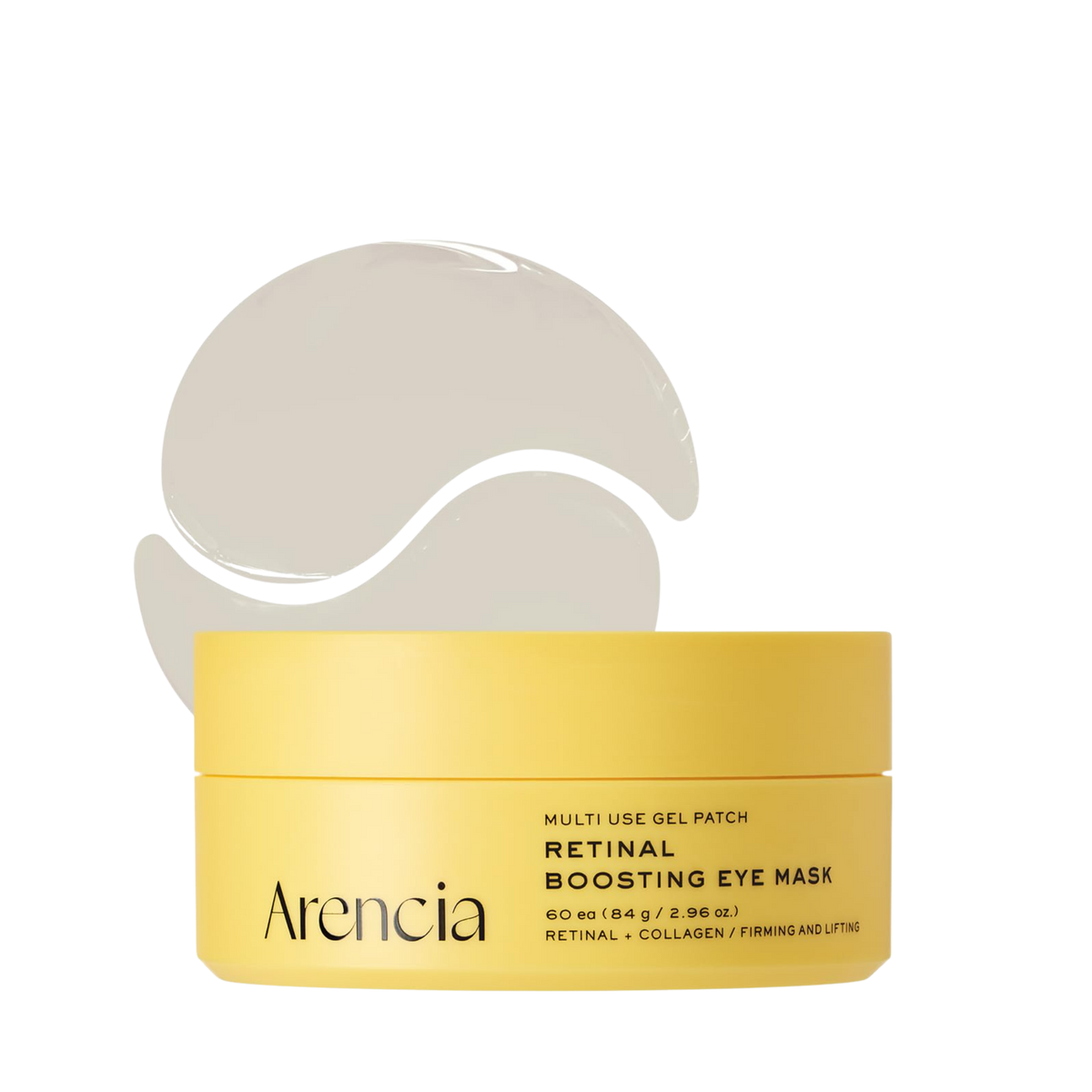 Stangrinamieji paakių padeliai su retinaliu ir peptidais "Retinal Boosting Eye Mask", 60 vnt.