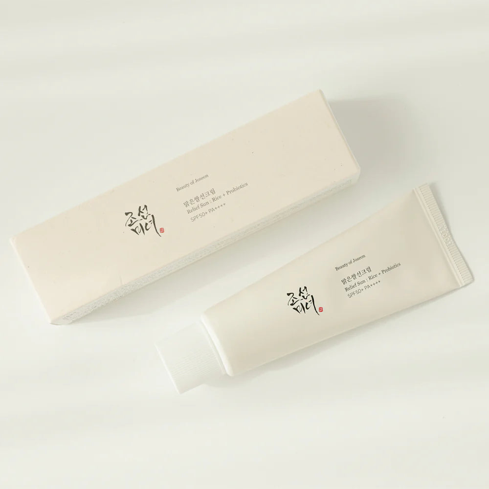 Sunscreen "Relief Sun Rice + Probiotics SPF50+ PA++++", 50 ml