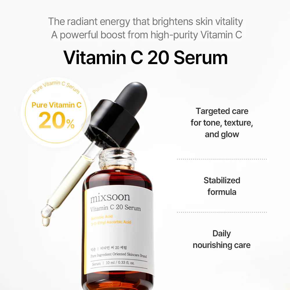 Brightening facial serum "Vitamin C 20 Serum", 10 ml