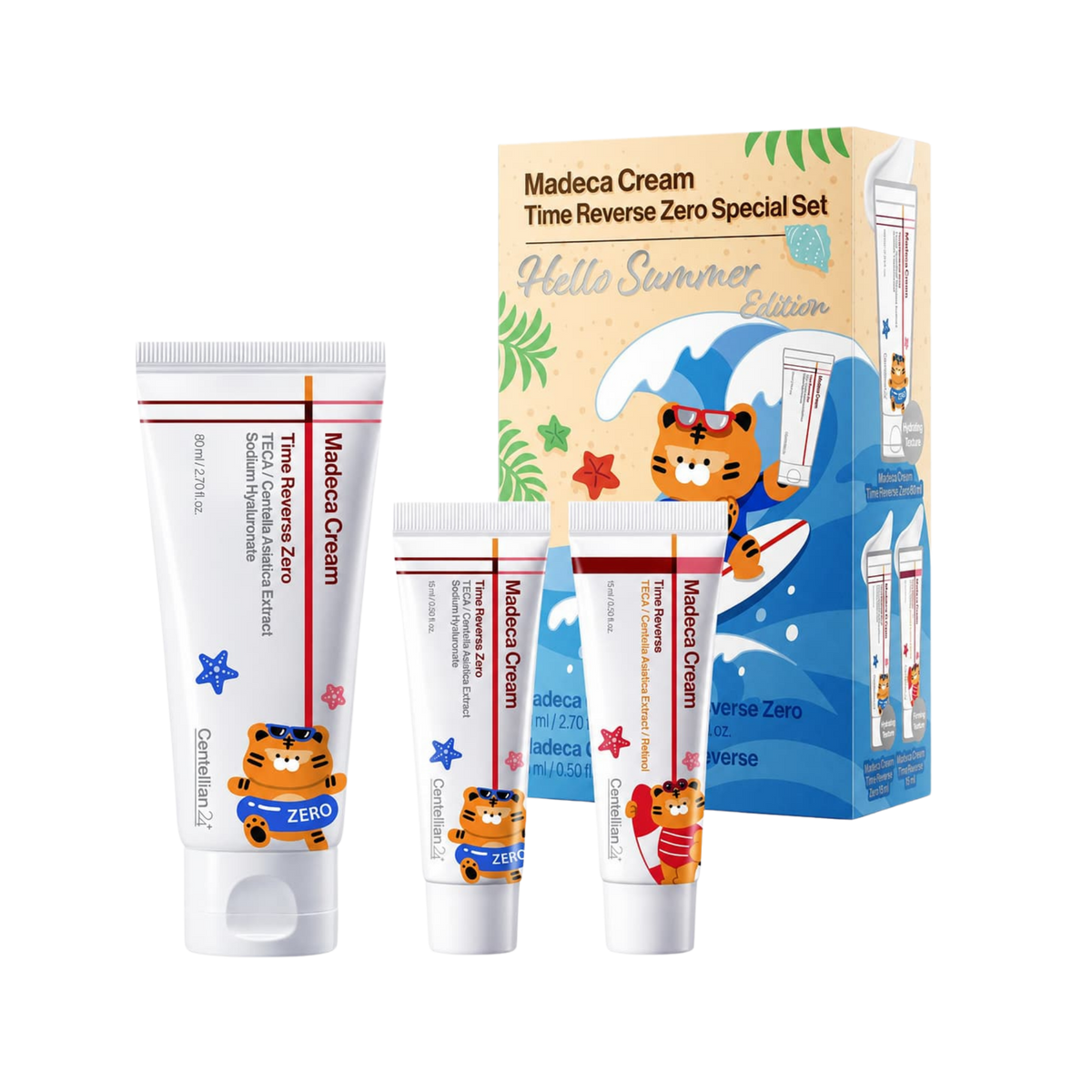 Rinkinys "Madeca Cream Time Reverse Zero Special Set Hello Summer Edition"