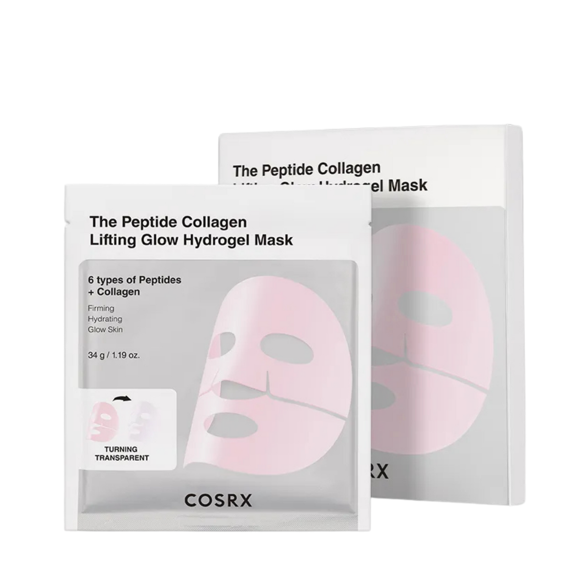Firming Hydrogel Facial Mask "Peptide Collagen Glow Hydrogel Mask"
