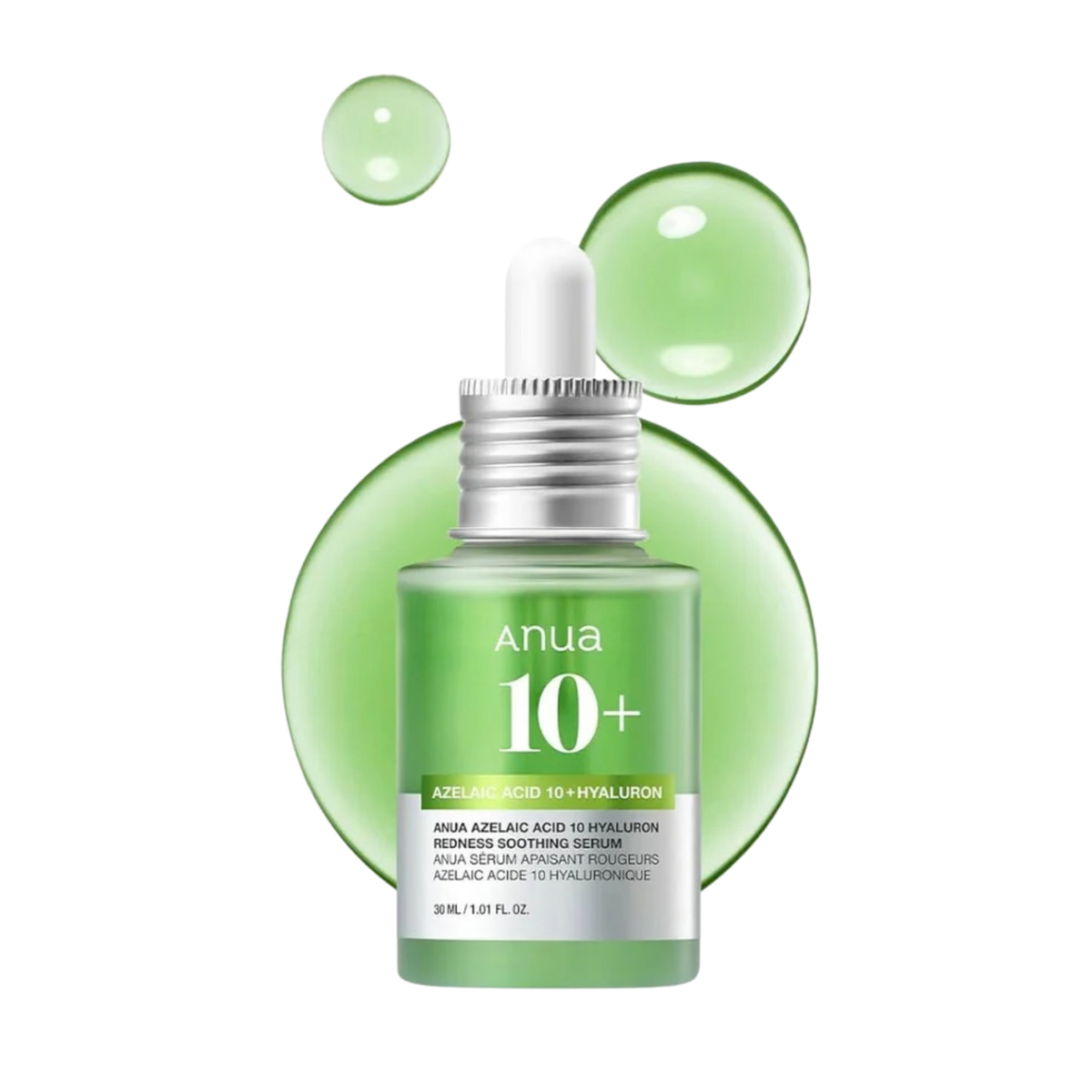 Soothing serum for reddened skin with azelaic acid "Azelaic Acid 10 Hyaluron Redness Soothing Serum", 30 ml