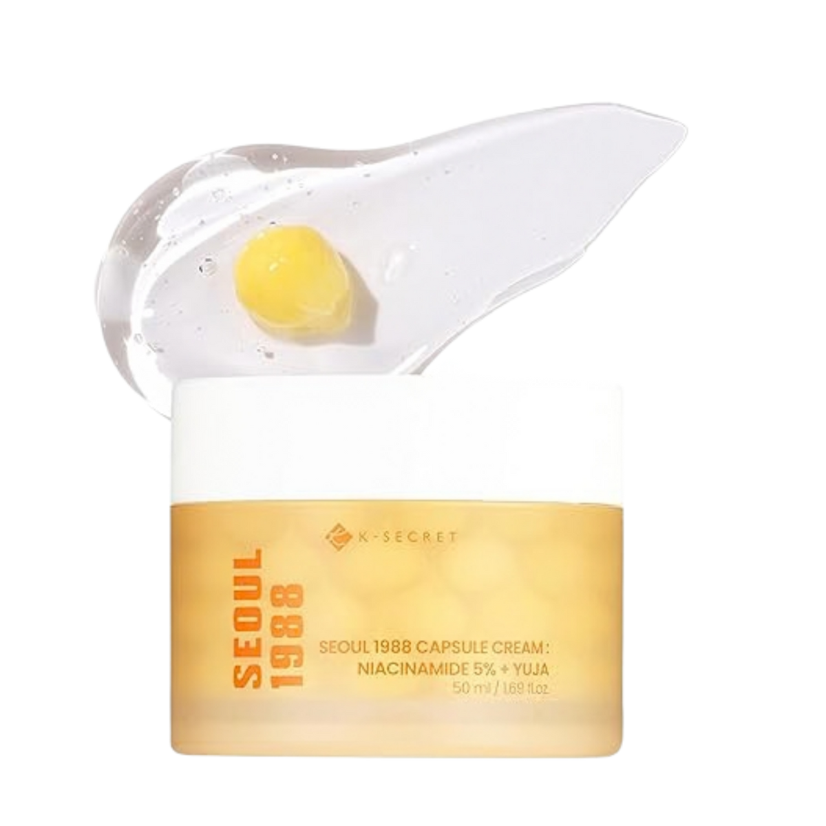 Brightening face cream "SEOUL 1988 Capsule Cream: Niacinamide 5% + Yuja", 50 ml