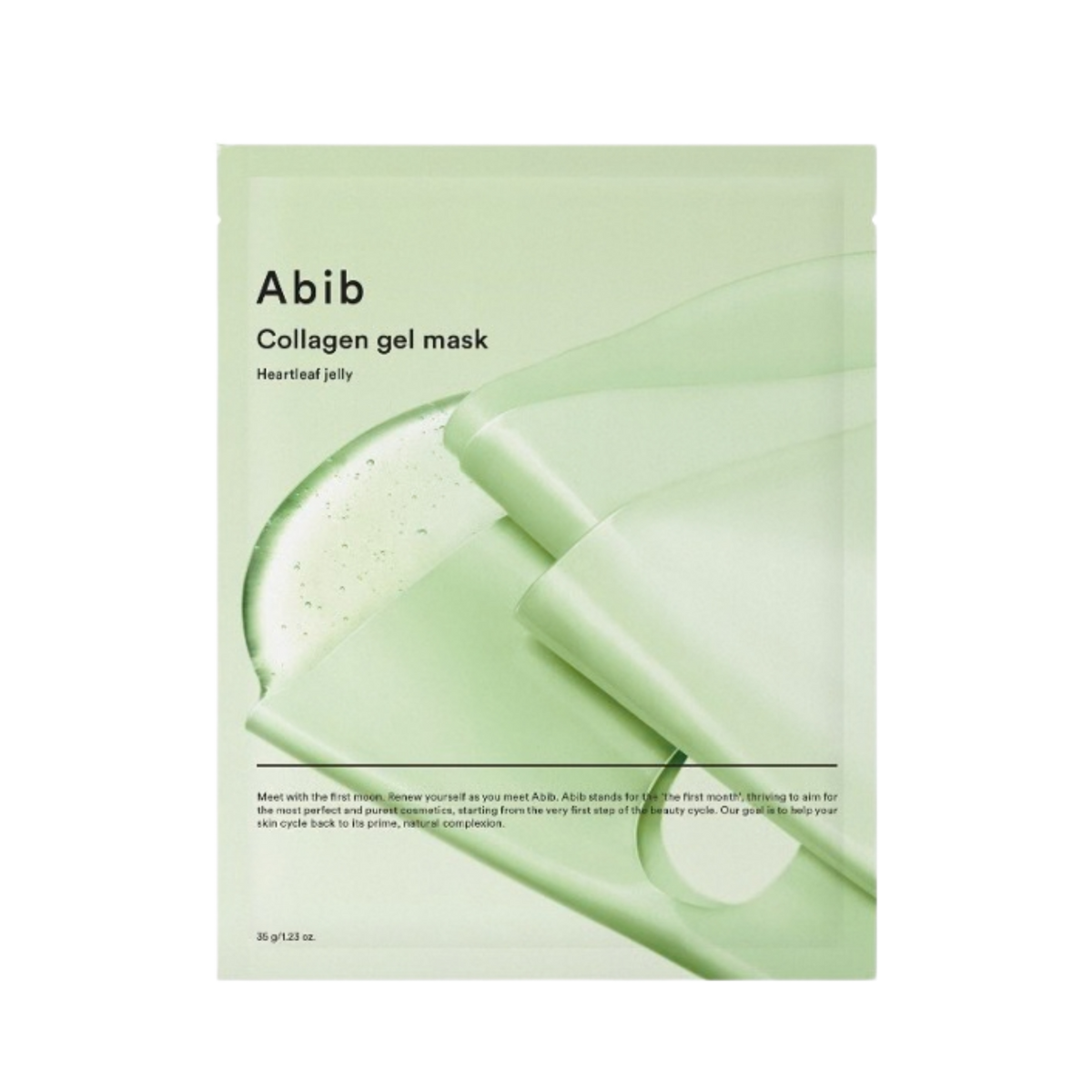Soothing Facial Mask "Collagen Gel Mask Heartleaf Jelly"